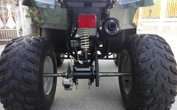 ATV 150cc. เกียร์ออโต้ ดิสเบรคหน้า-หลัง สตาร์ทมือ+เท้า คันเร่ง่มือบิด ล้อขอบ10นิ้ว เครื่องสมบูรณ์