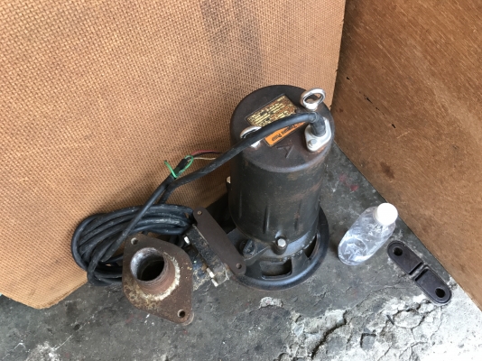 ขายได่โว่ Tsurumi 1HP. 380V made in Japan ใบดูดโคลน ขนาดท่อ 2นิ้ว สภาพสวยมากเดิมๆ วิ่งนิ่ม พร้อมใช้งาน ขายได่โว่ Tsurumi 1HP. 380V made in Japan ใบดูดโคลน ขนาดท่อ 2นิ้ว สภาพสวยมากเดิมๆ วิ่งนิ่ม พร้อมใช้งาน