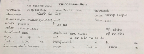 พ่วง 18 ล้อ HINO 3M เครื่อง M10C 240แรง ปี 47 แม่กระบะเหล็กดั้ม / ลูก 2 คานกระบะมิเนียม ดั้ม ราคา 1. พ่วง 18 ล้อ HINO 3M เครื่อง M10C 240แรง ปี 47 แม่กระบะเหล็กดั้ม / ลูก 2 คานกระบะมิเนียม ดั้ม ราคา 1.