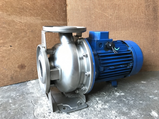 ขายปั้มน้ำหอยโข่งหัวปั้มสแตนเลส Ebara 5.5HP. 380V made in Italy ขนาดเข้า 2.5นิ้ว ออก 2นิ้ว สภาพสวยมากเดิมๆ วิ่งนิ่ม พร้อมใช้งาน