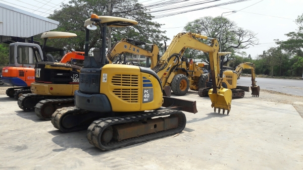 รถขุด Komatsu PC40MR-2 เก่าญี่ปุ่น รถสวยมาก