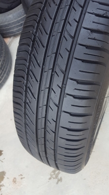 ขายล้อกะทะ15 HONDA 4 รู100 พร้อมยางฝาครอบ 4 ล้อ