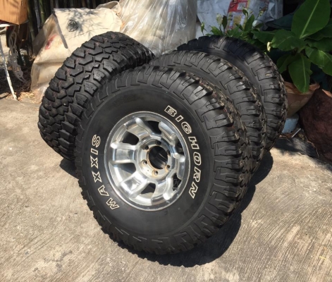 ล้อ15x8 ออฟ-20 ยางMaxxis Bighorn MT 32x11.5x15 ดอกสวย ทุกเส้น