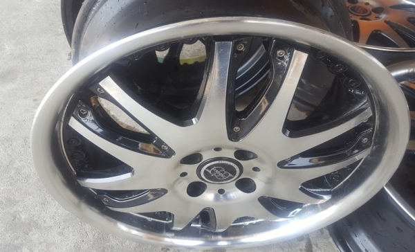 ขายล้อมือ2 INFINITY VIP 17 กว้าง7 4รู100 ET42 4 ล้อ