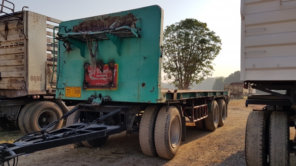 ขาย ลูกพ่วงพื้นเรียบสามเพลา ปี 50 อู่ซีทีทรัค ยาว 6.80 เมตร สภาพร้อมใช้งาน เอกสารพร้อมโอน สนใจติดต่อเรา ดำสุโขทัย โทร 089-7087998,081-7855503 หรือเยี่ยมชมเว็ปไซได้ที่ www.dum-sukhothai.com เรายินดีให้บริการค่ะ