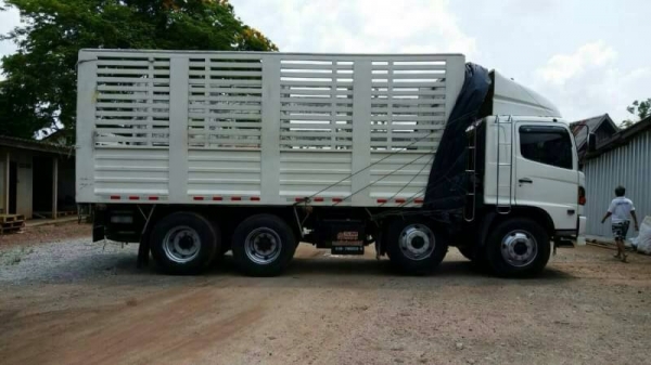 ขายรถพ่วง ISUZU 360 แรง ปี 56 กระบะดัมพ์สามมิตร ลูก 3 เพลาแท้ สวยสดพร้อมใช้งาน ทะเบียนพร้อม