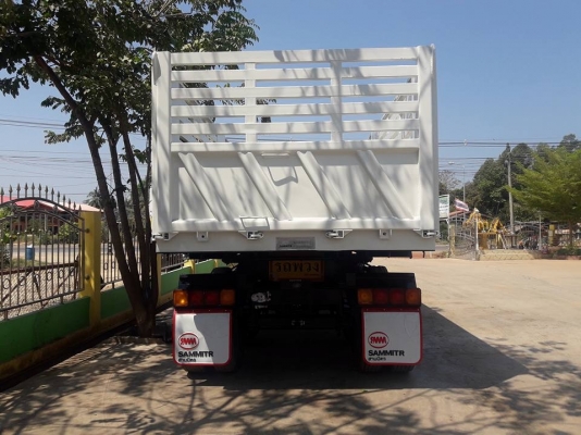 ขายรถพ่วง ISUZU 360 แรง ปี 56 กระบะดัมพ์สามมิตร ลูก 3 เพลาแท้ สวยสดพร้อมใช้งาน ทะเบียนพร้อม