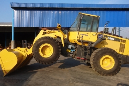 ขายรถตักล้อยาง KOMATSU WA380-6 (สภาพดี)