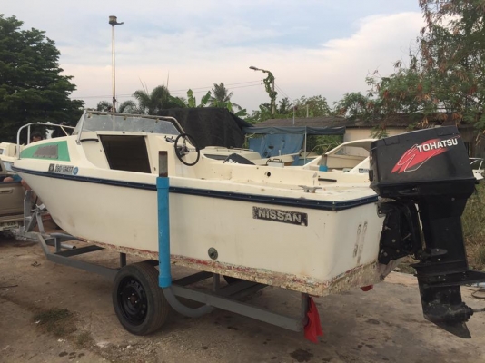 เรือนิสสันFS500 ขนาด 17 ฟุต เครื่องโตฮัทสุ 70 แรง เรือนิสสันFS500 ขนาด 17 ฟุต เครื่องโตฮัทสุ 70 แรง