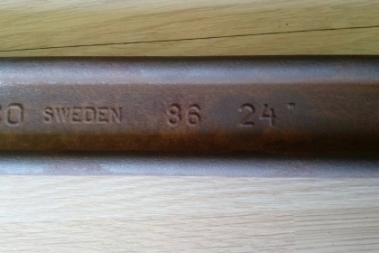 ขายประจเลื่อนขนาด24" BAHCO MADE IN SWEDEN.ใหม่เก่าเก็บ