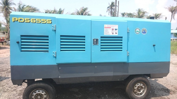 #Compressor PDS655S ปั๊มลม Airman 655cfm. นำเข้าจากญี่ปุ่น by OEK