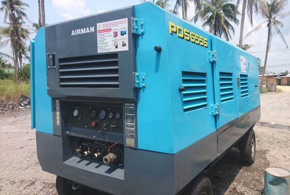 #Compressor PDS655S ปั๊มลม Airman 655cfm. นำเข้าจากญี่ปุ่น by OEK