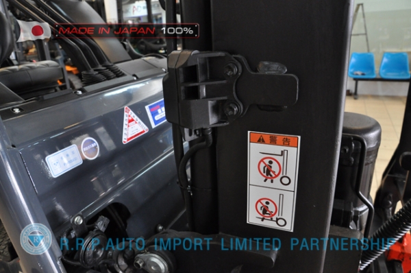 ขายรถโฟล์คลิฟท์มือสอง TOYOTA รุ่น 8FG15-32677 นำเข้าจากประเทศญี่ปุ่น 100\% ไม่เคยใช้งานในไทย