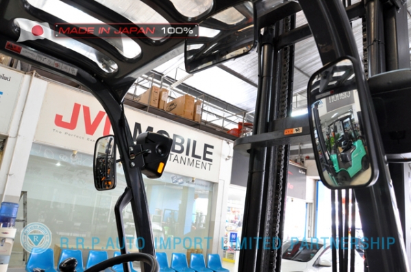 ขายรถโฟล์คลิฟท์มือสอง TOYOTA รุ่น 8FG15-32677 นำเข้าจากประเทศญี่ปุ่น 100\% ไม่เคยใช้งานในไทย