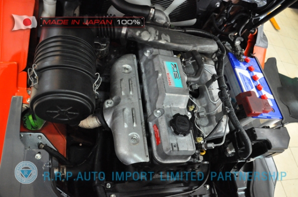 ขายรถโฟล์คลิฟท์มือสอง TOYOTA รุ่น 8FG15-32677 นำเข้าจากประเทศญี่ปุ่น 100\% ไม่เคยใช้งานในไทย