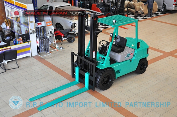รถโฟล์คลิฟท์พร้อมขาย ง MITSUBISHI รุ่น F14E-80214 นำเข้าจากญี่ปุ่นแท้ 100\%