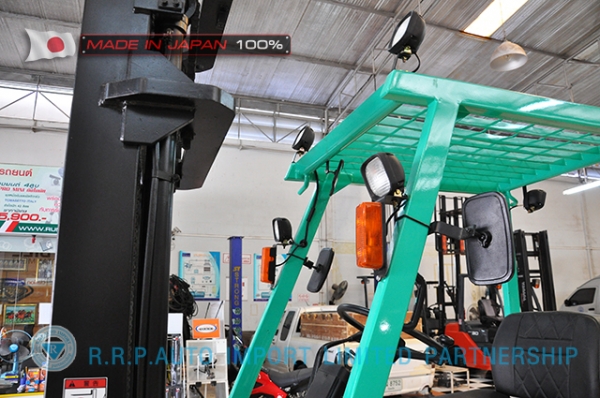 รถโฟล์คลิฟท์พร้อมขาย ง MITSUBISHI รุ่น F14E-80214 นำเข้าจากญี่ปุ่นแท้ 100\%