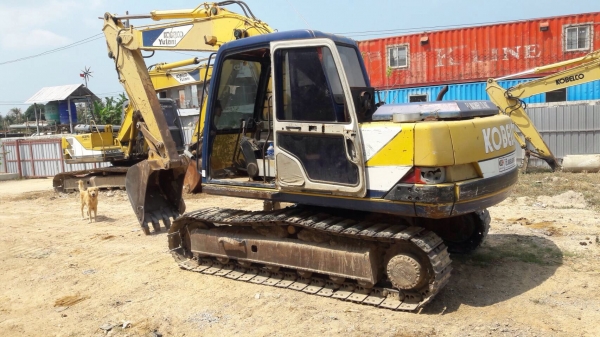 ขายรถแบคโฮ Kobelco SK 100 mark 3 รถสวยพร้อมใช้ ไฟฟ้าครบสภาพเต็มทั้งคัน ช่วงล่างดี เอกสารแจ้งจำหน่าย