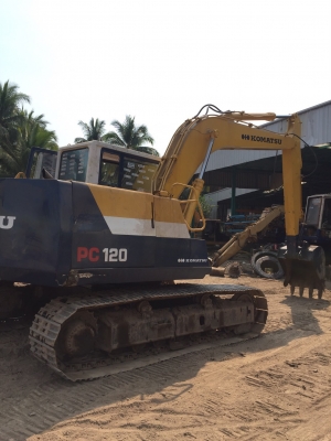 ขาย pc120-5 ไฟฟ้าตัด ใบซื้อขาย ดูได้ที่ลาดหลุมแก้ว