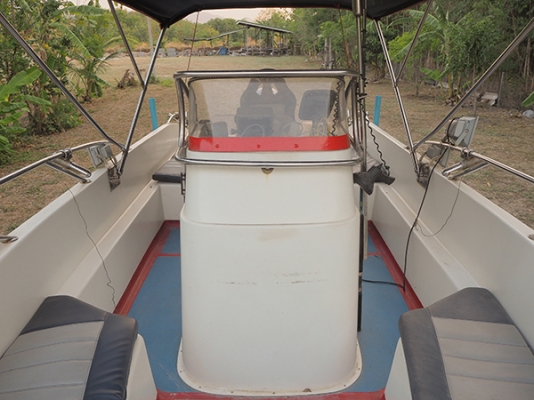 เรือตกปลา Yamaha uf 23 เครื่อง 115 แรง #ใบอนุญาตใช้เรือ