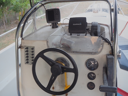 เรือตกปลา Yamaha uf 23 เครื่อง 115 แรง #ใบอนุญาตใช้เรือ