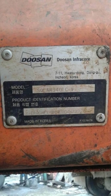 DOOSAN 340LC-V ราคา 1,190,000 บาท เครื่องดี ปั้มดี โช่หนา. เอวแน่น เอกสารอินวอยท์ รถอยู่ จ.อุบลราชธานี โทร 098-1862844 อ๊อฟ 101ไอดีไลน์ ja5657 DOOSAN 340LC-V ราคา 1,190,000 บาท เครื่องดี ปั้มดี โช่หนา. เอวแน่น เอกสารอินวอยท์ รถอยู่ จ.อุบลราชธานี โทร 098-1862844 อ๊อฟ 101ไอดีไลน์ ja5657