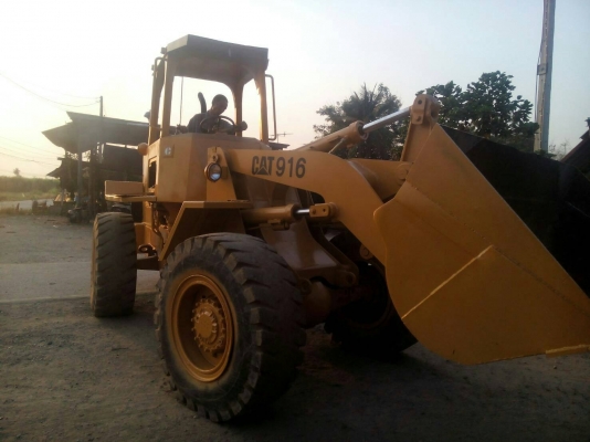 ขายรถตัก Cat 916 เครื่องดี เอวแน่น สภาพสวยพร้อมใช้งาน เอกสารซื้อขาย