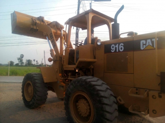 ขายรถตัก Cat 916 เครื่องดี เอวแน่น สภาพสวยพร้อมใช้งาน เอกสารซื้อขาย