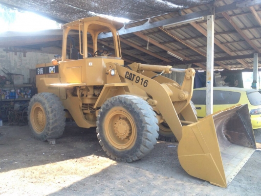 ขายรถตัก Cat 916 เครื่องดี เอวแน่น สภาพสวยพร้อมใช้งาน เอกสารซื้อขาย