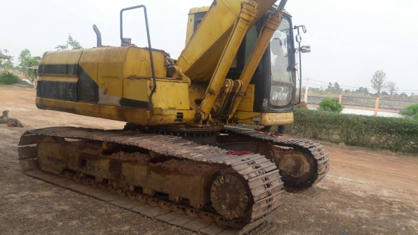 ขายรถแบคโฮ CAT 320 V2 เอกสารทะเบียน ไฟฟ้าเต็ม