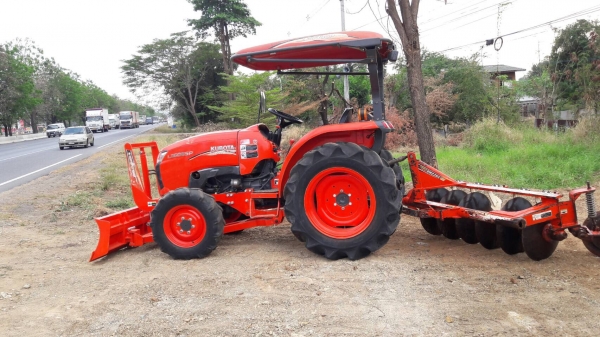 ขายคูโบต้าL3608spพร้อมดันหน้าและผานพรวนคับ ราคา345,000.