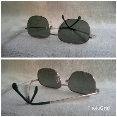 แว่นตาอเมริกันวินเทจ ยุค '90s 'ไททาเนียมบริสุทธิ์' Vintage AIROSO handmade in USA บิ๊กไซซ์! แว่นตาอเมริกันวินเทจ ยุค '90s 'ไททาเนียมบริสุทธิ์' Vintage AIROSO handmade in USA บิ๊กไซซ์!