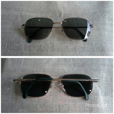 แว่นตาอเมริกันวินเทจ ยุค '90s 'ไททาเนียมบริสุทธิ์' Vintage AIROSO handmade in USA บิ๊กไซซ์! แว่นตาอเมริกันวินเทจ ยุค '90s 'ไททาเนียมบริสุทธิ์' Vintage AIROSO handmade in USA บิ๊กไซซ์!