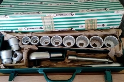 ขายชุดบ็อก6หุนระบบมิล STAHLWILLE Made in Germany.ใหม่เก่าเก็บแท้ใหญ่ๆงานหนักๆ