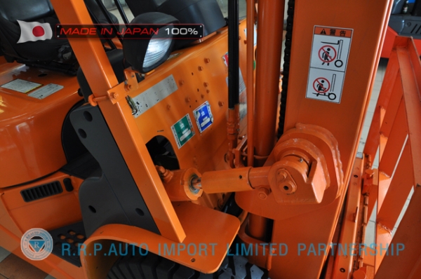 ขายรถโฟล์คลิฟท์มือสอง TCM รุ่น FD25T6H-39E00762 นำเข้าจากประเทศญี่ปุ่น 100\% ไม่เคยใช้งานในประเทศไทย