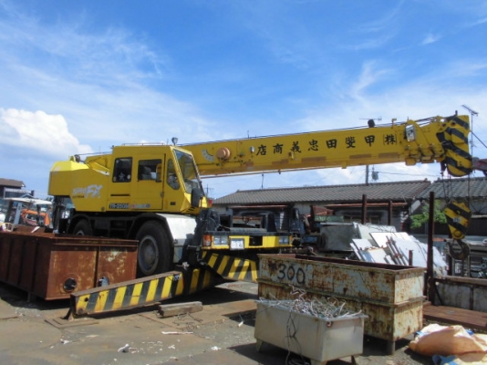 เครน 25 ตัน TR250M-5 มือสองญี่ปุ่น เครน 25 ตัน TR250M-5 มือสองญี่ปุ่น