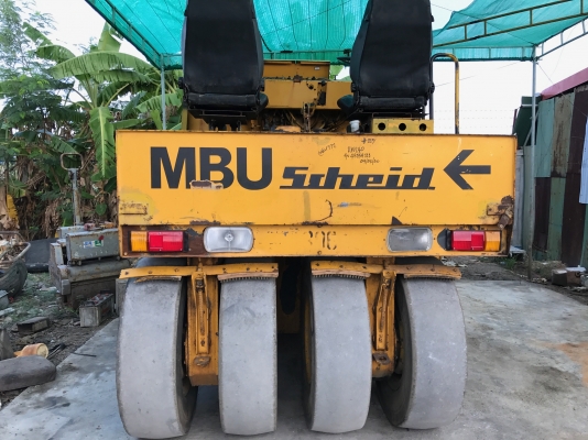 ขายรถบดล้อยาง8ล้อ MBUรุ่นRW240รถนอกนำเข้าไม่เคยใช้งานในไทย มีเอกสาร ขายไม่แพง
