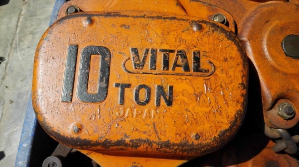 ** ไปอยู่พิจิตรครับ ** รอกโซ่มือสาวญี่ปุ่น VITAL Made in JAPAN 10 ตัน ยาว 6 m ของลงตู้สวยๆพร้อมใช้