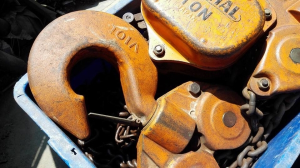 ** ไปอยู่พิจิตรครับ ** รอกโซ่มือสาวญี่ปุ่น VITAL Made in JAPAN 10 ตัน ยาว 6 m ของลงตู้สวยๆพร้อมใช้