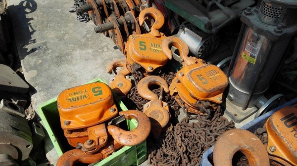 รอกโซ่มือสาวญี่ปุ่น VITAL Made in JAPAN 5 ตัน ยาว 3 m ของลงตู้สวยๆพร้อมใช้