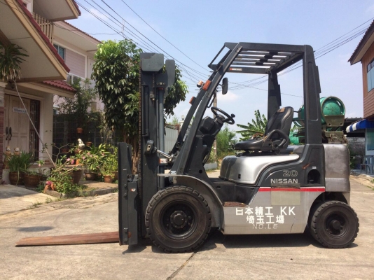FOLKLIFT NISSANรุ่นPL02 ใหม่ล่าสุด ขนาด 2.0ตัน