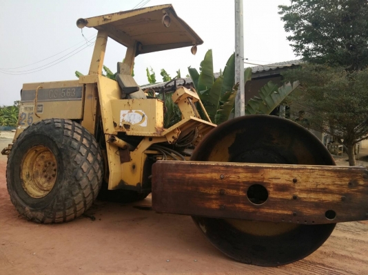 ขายรถบด Cat CS563 ขนาด 10 ตัน 2 เพลา สั่นสะเทือน เอกสารเล่มทะเบียน