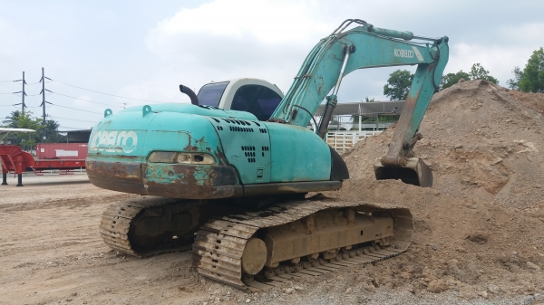 ขาย 750,000 KOBELCO sk 200-5 ไฟฟ้าครบ เครื่องดี ปั้มแรง เอวดี ช่วงล่างแน่น เล่มทะเบียน รถอยู่ จันทบุรี 090-772-3710 090-772-3708