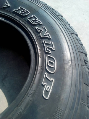 31x10.50R15  DUNLOP GRANDTREK AT3 มี 1 เส้น ไม่มีปะ ใช้ทำอะไหล่ tel.063-286-3551081-427-3941