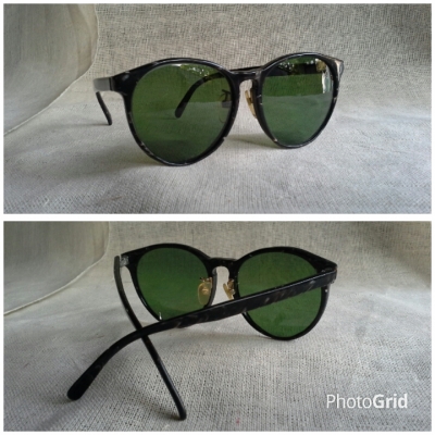 แว่นตาซุปเปอร์แบรนด์ เฟรนช์วินเทจ &#039;หยดน้ำ เวย์ฟาเรอร์&#039;  Vintage GUY LAROCHE handmade in Japan  ตัวแท้!  จริงใจ-ไม่จิงโจ้!