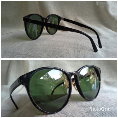 แว่นตาซุปเปอร์แบรนด์ เฟรนช์วินเทจ &#039;หยดน้ำ เวย์ฟาเรอร์&#039;  Vintage GUY LAROCHE handmade in Japan  ตัวแท้!  จริงใจ-ไม่จิงโจ้!