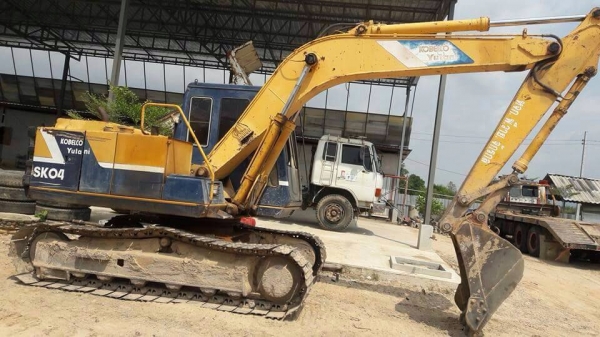 ขายรถแบคโฮ KOBELCO sk 100-2 สภาพเก่านอก 2 ปี เครื่องดี ปั้มแรง เอวแน่น ช่วงล่างสวย เอกสารอินวอยซ์