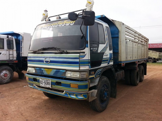 ขายรถดั้ม2เพลา HINO FM3M เครื่อง240แรง สโลกลาง เพาเวอร์ เบรกจิฟฟี่ ราคา870,000 สนใจโทร 090-8588220คุ