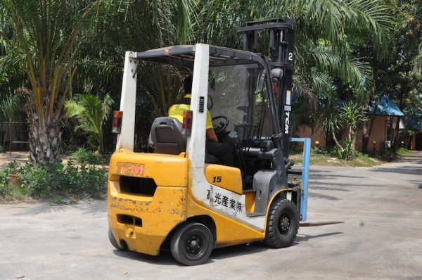 ขายFORKLIFT TCM (1.5ตัน) งาสไลด์ชิฟ เสา4เมตร สวยเดิมจากญี่ปุ่น ยังไม่เคยใช้ในไทย 148,000เท่านั้น!!