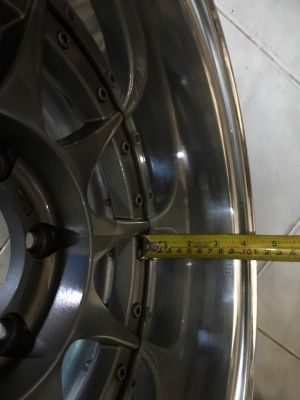 ขายล้อ ENKEI HR385 2 ชิ้นแท้ 15x8.5 ลบ35 6รูกระบะ ลึกๆ ประมูลญี่ปุ่น